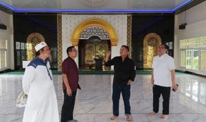 Kunjungan Ketua IKA Teknik Unhas ke Masjid Al-Ilmi IKATEK Unhas di Gowa