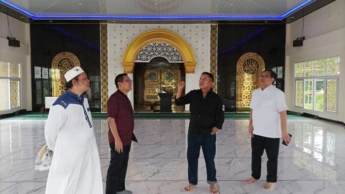 Kunjungan Ketua IKA Teknik Unhas ke Masjid Al-Ilmi IKATEK Unhas di Gowa