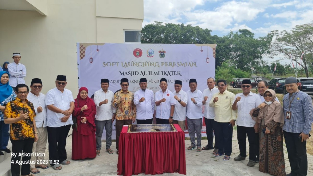 Soft Launcing Masjid Al Ilmi IKATEK Kampus Teknik Unhas Gowa