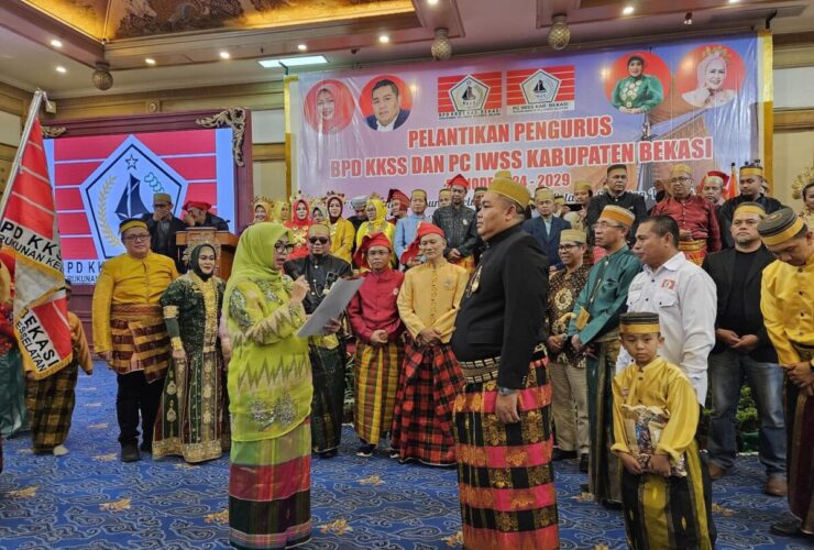 Pengurus baru Badan Perwakilan Daerah (BPD) Kerukunan Keluarga Sulawesi Selatan (KKSS) Kabupaten Bekasi periode 2024-2029 resmi dilantik, Sabtu (9/11).