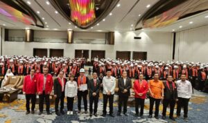 Prosesi Penyumpahan Insinyur PSPPI Unhas di Hotel Claro