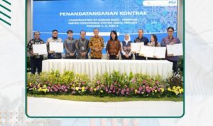 Nindya Karya Resmikan Dua Kontrak Pembangunan Infrastruktur Air Nasional