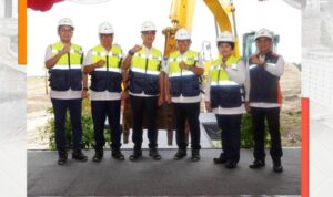 Nindya Karya Resmi Groundbreaking Tangki Asam Sulfat 40.000 Ton di Petrokimia Gresik