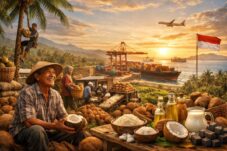 Ilustrasi Swasembada Kelapa (Sumber ChatGPT)