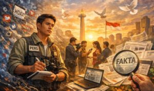 Ilustrasi Hari Pers Nasional (sumber ChatGPT)