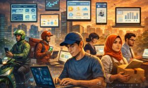 Ilustrasi pekerja (sumber : ChatGPT)