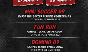 Flyer acara HZH 2026 Ikatek Unhas