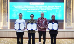 Kolaborasi BI dan Tiga Kampus di Sulsel: Perluas Akses Beasiswa dan Literasi Kebanksentralan 2026