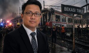 Ilustrasi Kecelakaan Kereta di Bekasi