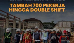 Komisaris Utama PT Nindya Karya , Michael Umbas, melakukan inspeksi terhadap proyek pembangunan Sekolah Rakyat (SR) di Kabupaten Takalar dan Makassar pada Sabtu (2/5/2026).