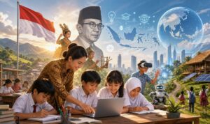 Ilustrasi Hardiknas (sumber ChatGPT Image)