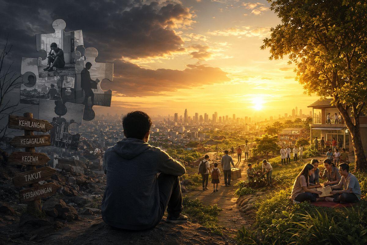 Ilustrasi Ikhlas, sumber ChatGPT Image