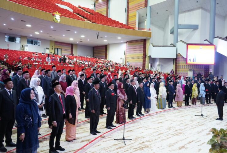 Pelantikan Pejabat baru oleh Rektor Unhas