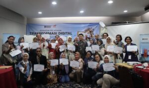 Pelatihan UMKM berbasis AI oleh Nindya Karya
