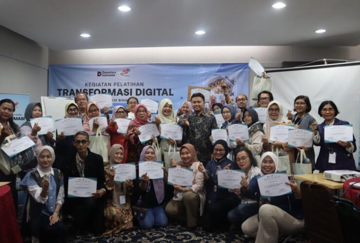 Pelatihan UMKM berbasis AI oleh Nindya Karya